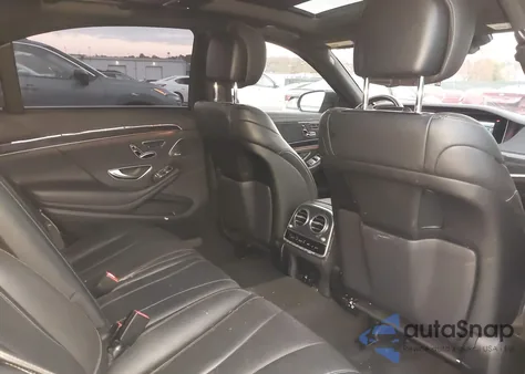 2018 Mercedes-Benz S 450 4Matic from USA, damaged, VIN WDDUG6EB4JA358732